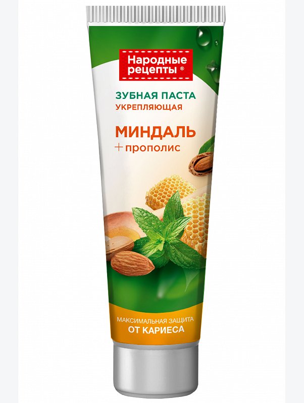 Зубная паста Укрепляющая 75 мл Fito косметик