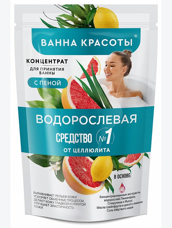 Концентрат для принятия ванны с пеной водорослевая 250 мл Fito косметик