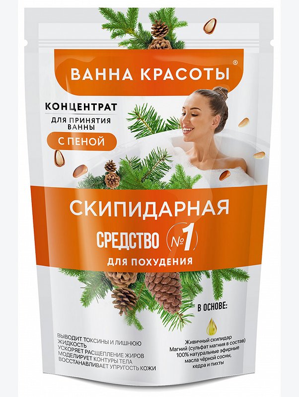 Концентрат для принятия ванны с пеной скипидарная 250 мл Fito косметик
