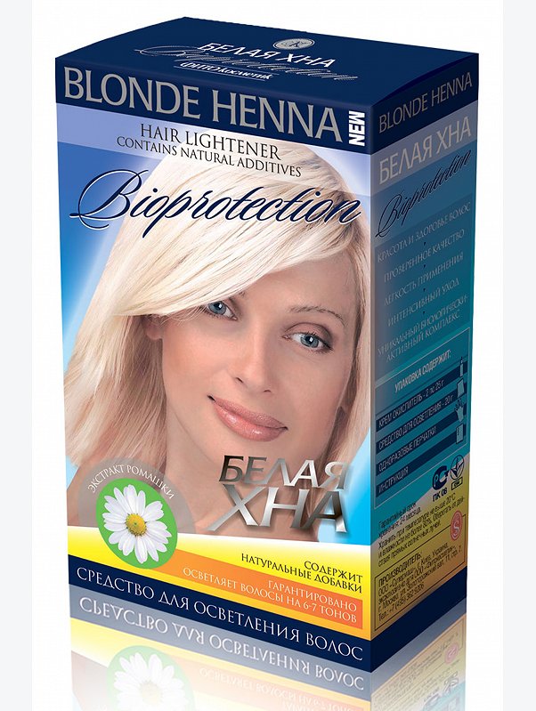 Белая хна Bioprotection 70 гр Fito косметик