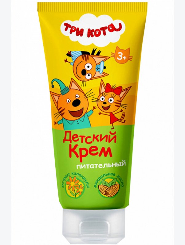 Крем детский Три кота питательный 100 мл Три кота