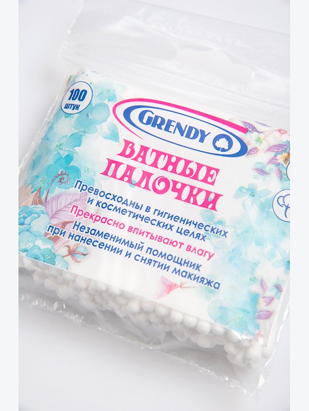 Ватные палочки 100 шт. Grendy