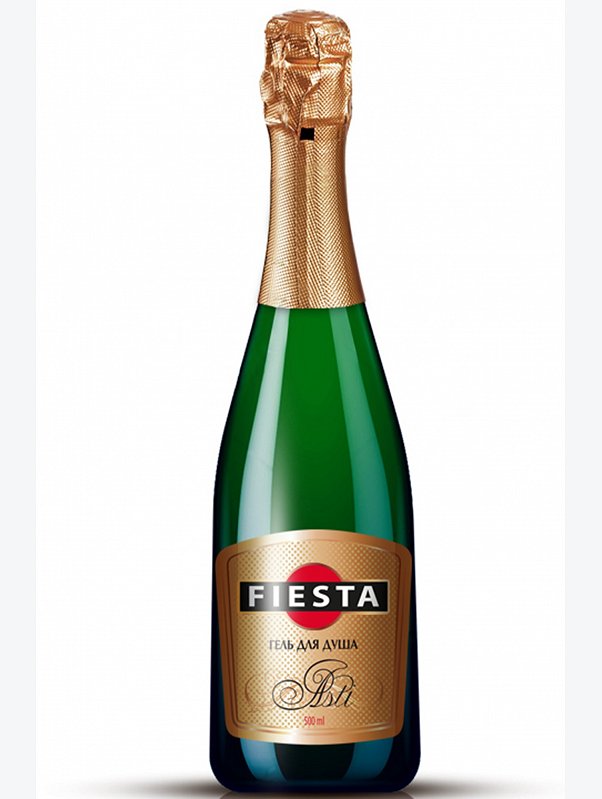 Гель для душа Fiesta Asti 500 мл Greenfield