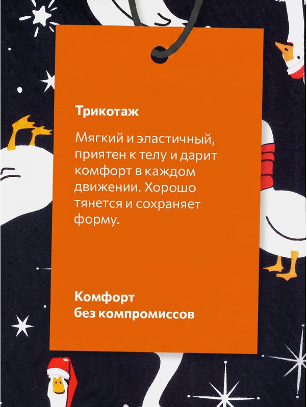 Детская новогодняя пижама Happyfox