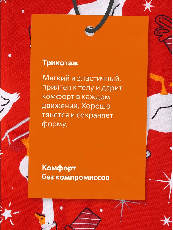 Детская новогодняя пижама Happyfox