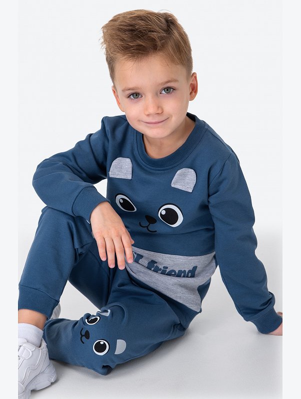 Костюм для мальчика из футера Happyfox