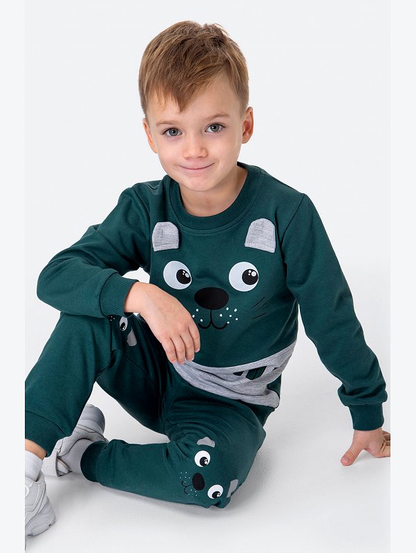 Костюм для мальчика из футера Happyfox
