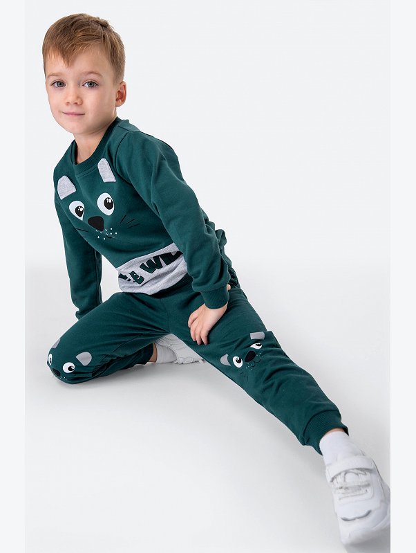 Костюм для мальчика из футера Happyfox