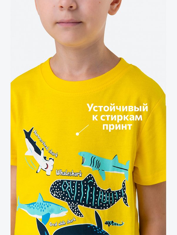 Детская хлопковая футболка Happyfox