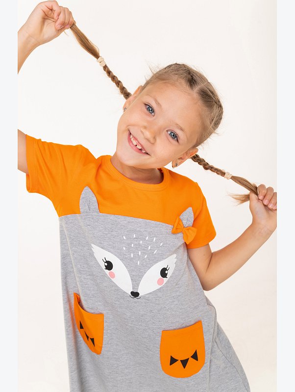Летнее платье для девочки Happyfox