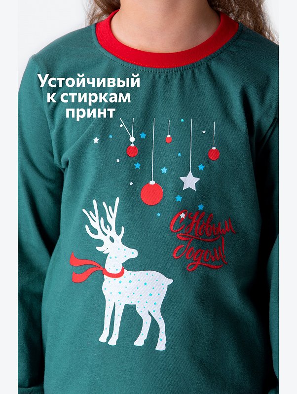 Детская новогодняя пижама Happyfox