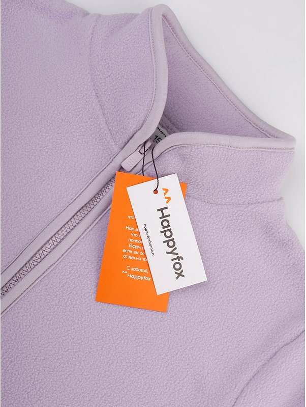 Флисовая толстовка для девочки Happyfox