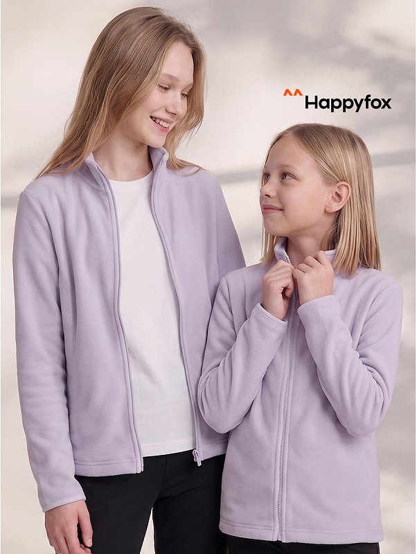 Флисовая толстовка для девочки Happyfox