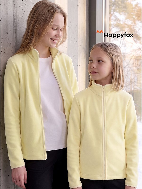 Флисовая толстовка для девочки Happyfox