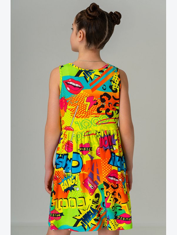 Летнее платье из бамбука для девочки Happyfox