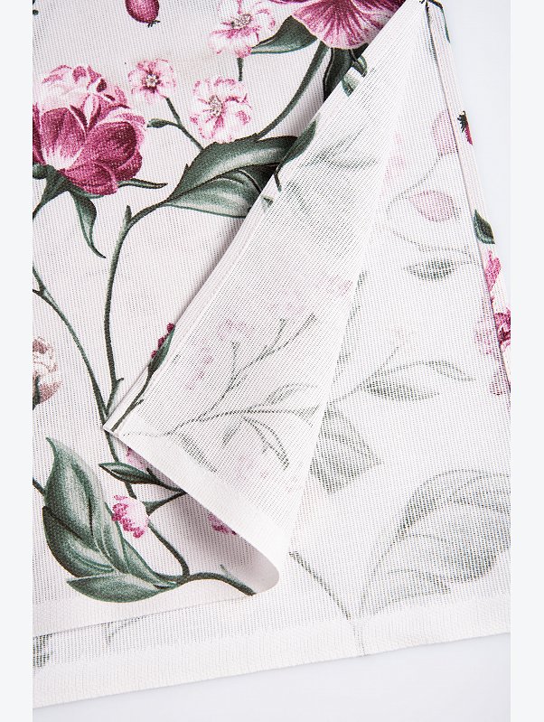 Дорожка на стол из рогожки 145Х45 Happy Fox Home