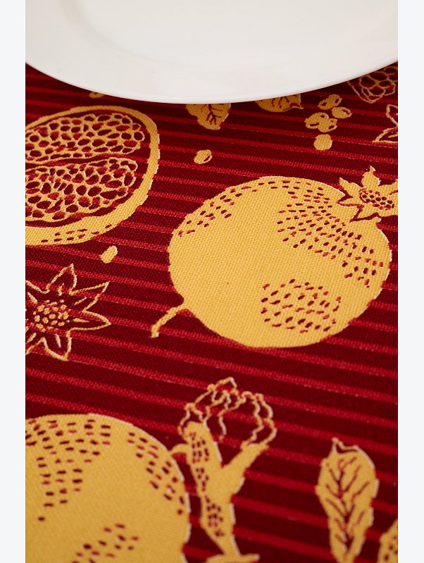 Дорожка на стол из рогожки 145Х45 Happy Fox Home