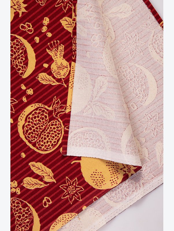 Дорожка на стол из рогожки 145Х45 Happy Fox Home