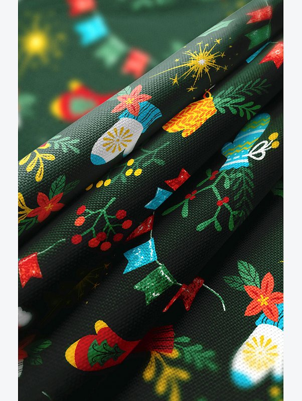 Дорожка на стол из рогожки 145x45 Happy Fox Home