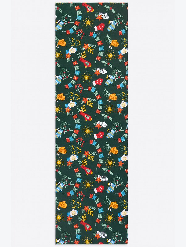 Дорожка на стол из рогожки 145x45 Happy Fox Home