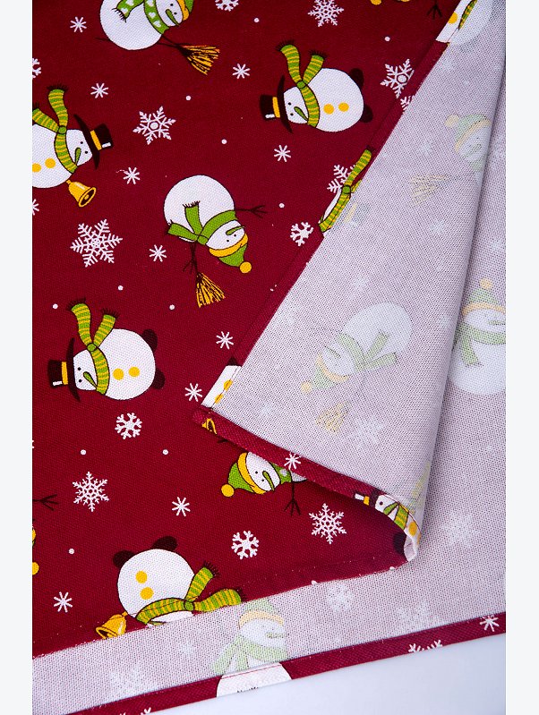 Дорожка на стол из рогожки 145x45 Happy Fox Home