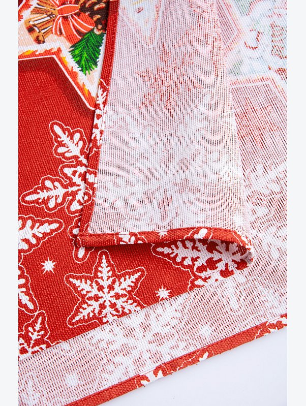 Дорожка на стол из рогожки 145x45 Happy Fox Home