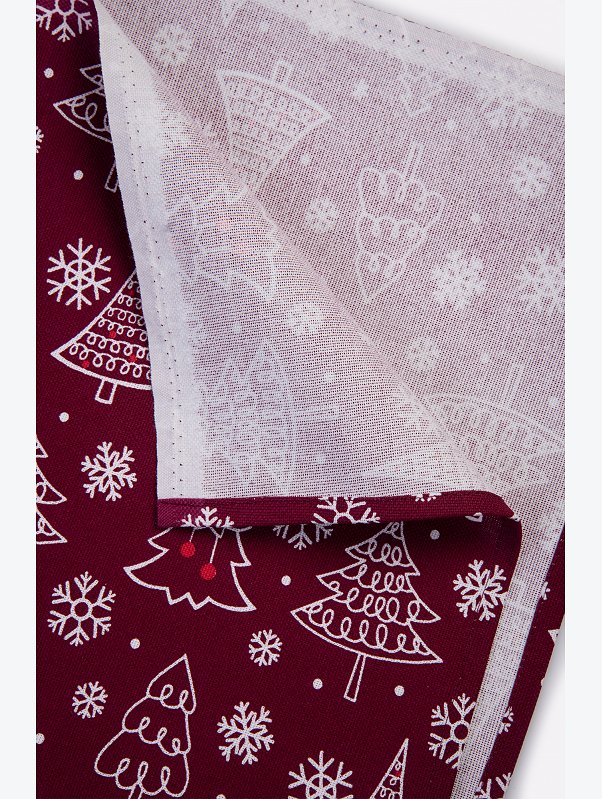 Дорожка на стол из рогожки 145x45 Happy Fox Home