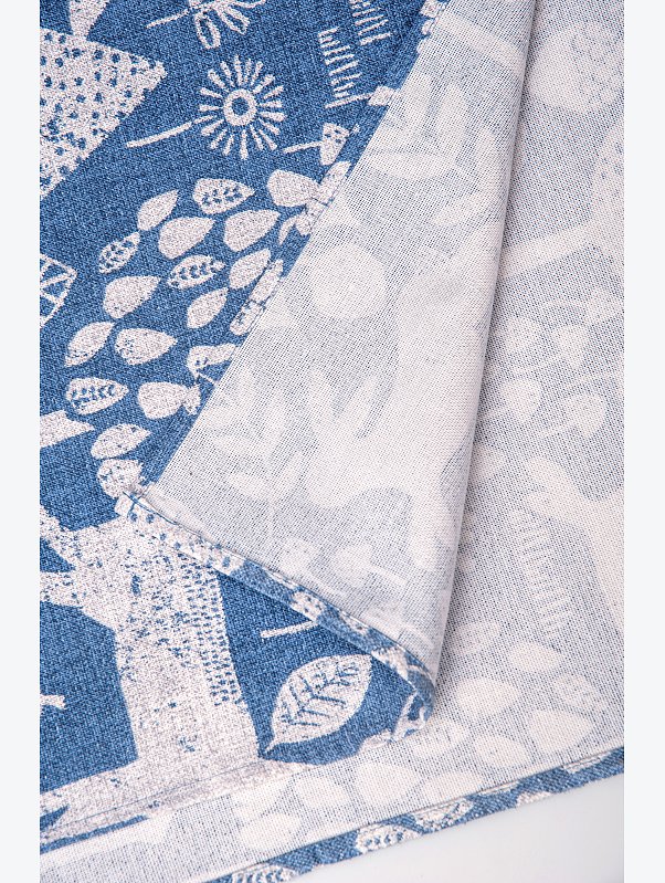 Дорожка на стол из рогожки 145x45 Happy Fox Home
