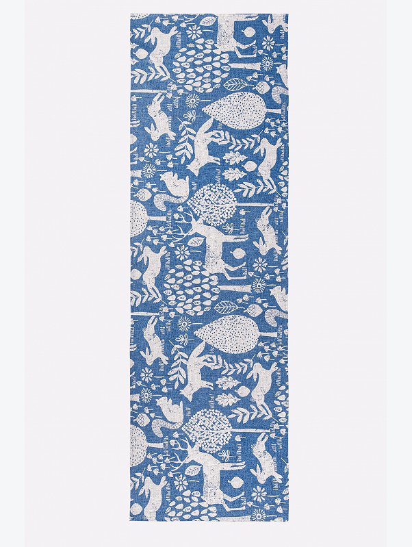 Дорожка на стол из рогожки 145x45 Happy Fox Home