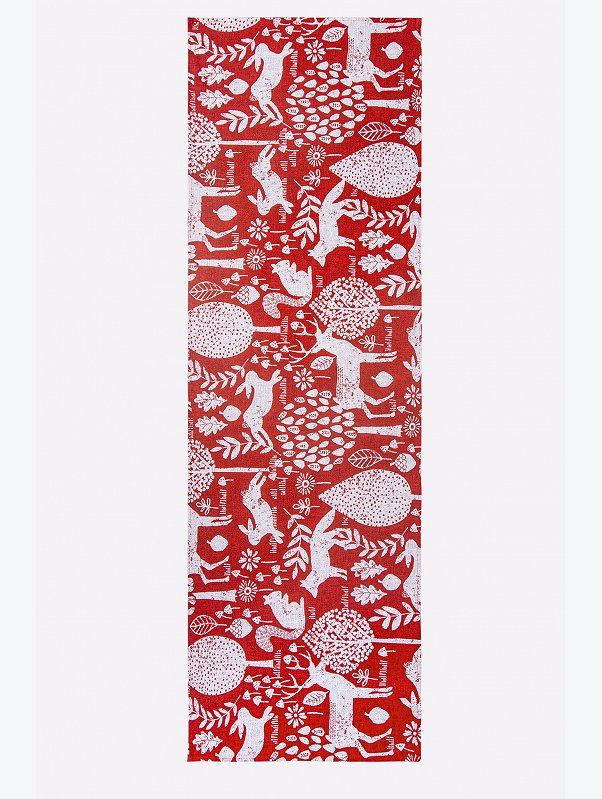 Дорожка на стол из рогожки 145x45 Happy Fox Home