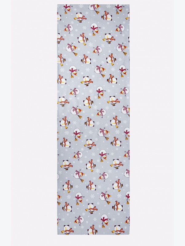 Дорожка на стол из рогожки 145x45 Happy Fox Home