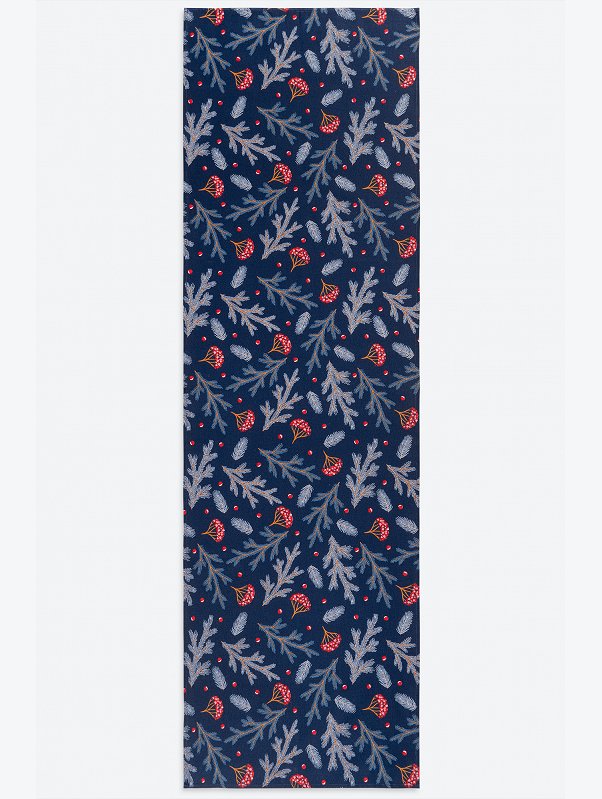 Дорожка на стол из рогожки 145x45 Happy Fox Home