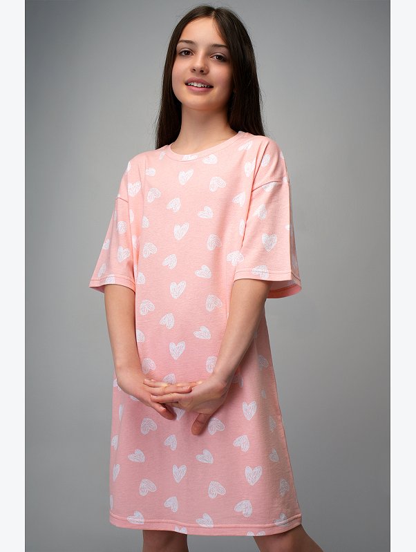 Туника оверсайз для девочки Happyfox