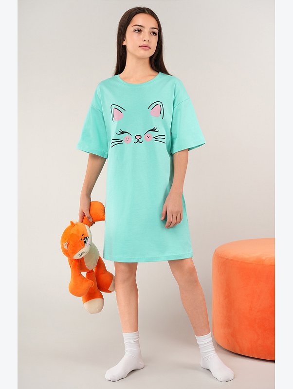 Туника оверсайз для девочки Happyfox