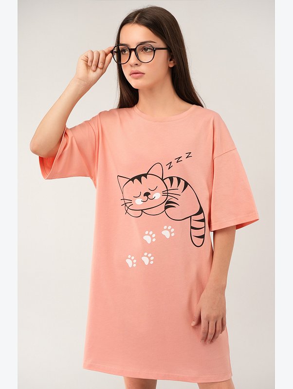 Туника оверсайз для девочки Happyfox