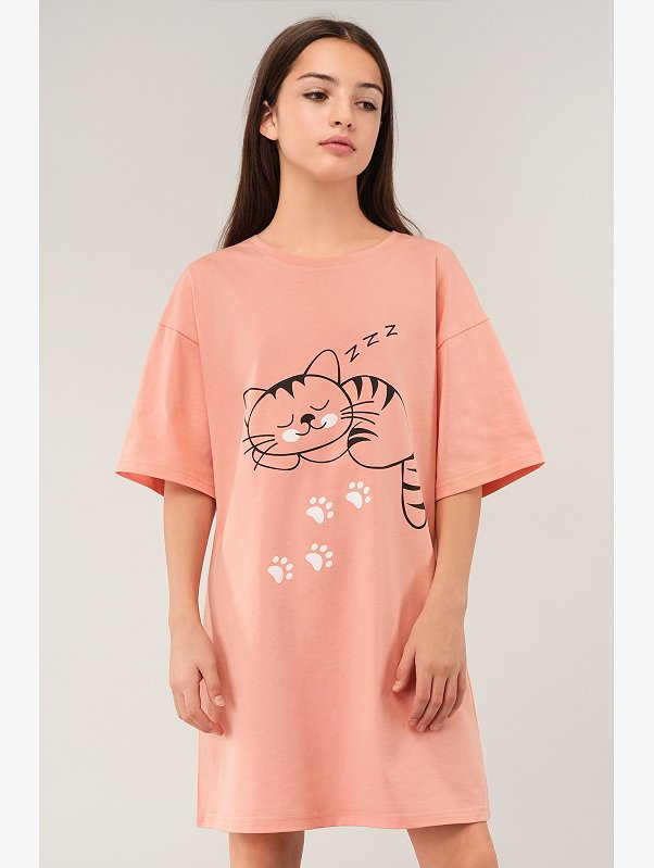 Туника оверсайз для девочки Happyfox