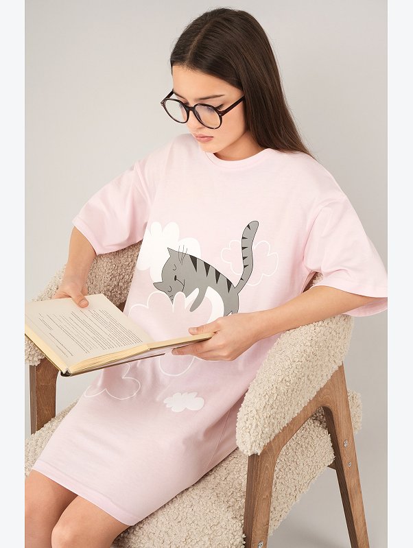 Туника оверсайз для девочки Happyfox