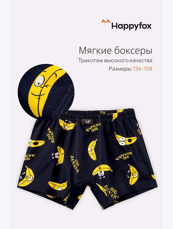 Трусы для мальчика Happyfox