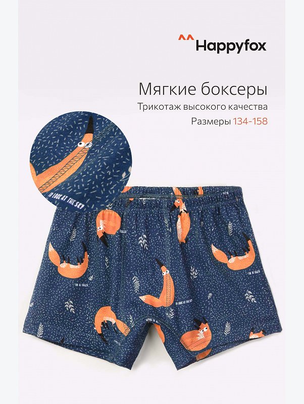 Трусы для мальчика Happyfox