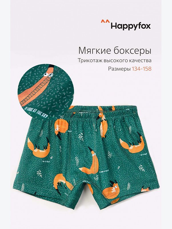 Трусы для мальчика Happyfox