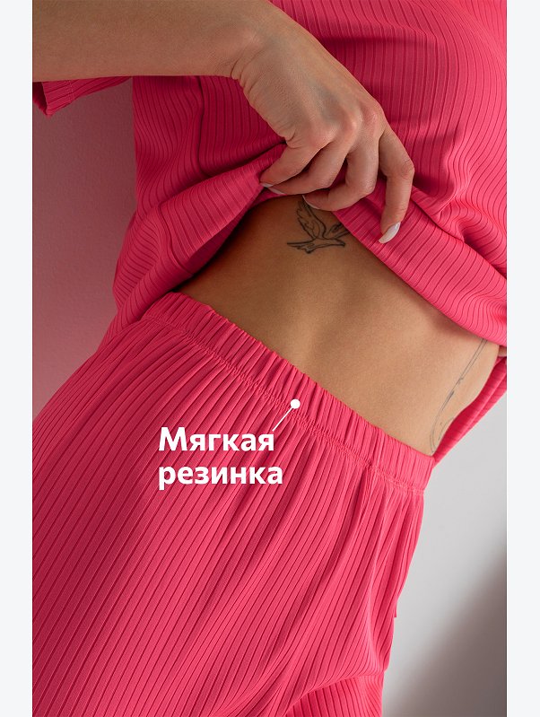 Женский костюм в рубчик Happyfox