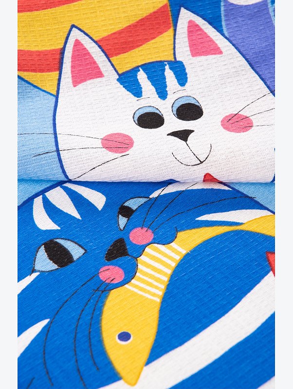 Простыня вафельная 150Х200 Happy Fox Home