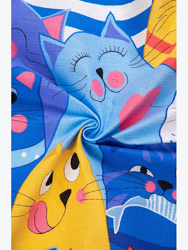 Простыня вафельная 150Х200 Happy Fox Home