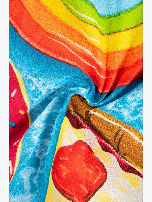 Простыня вафельная 150x200 Happy Fox Home