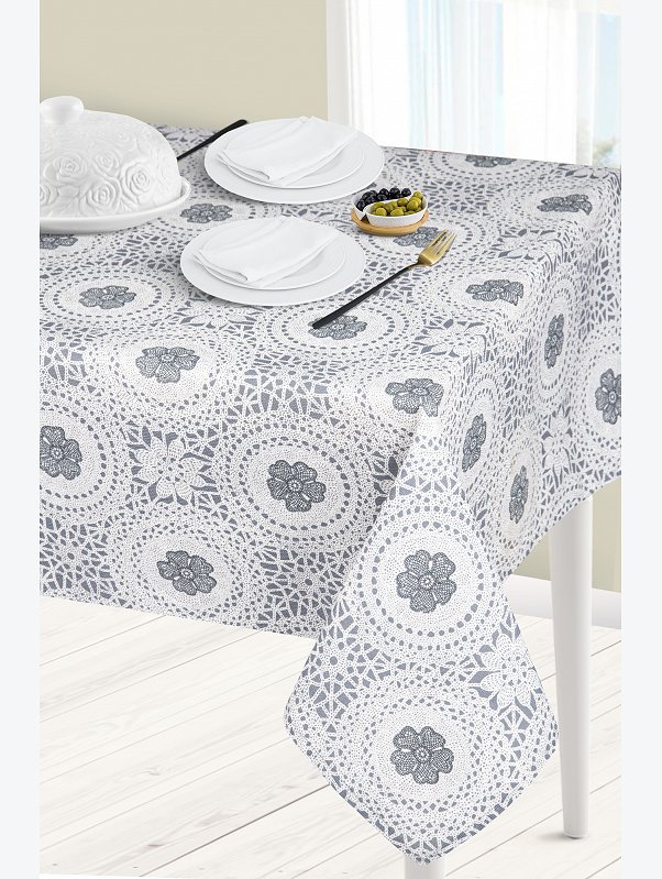 Скатерть из рогожки Happy Fox Home