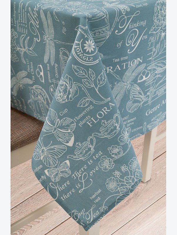 Скатерть из рогожки Happy Fox Home