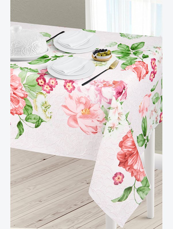 Скатерть из рогожки Happy Fox Home