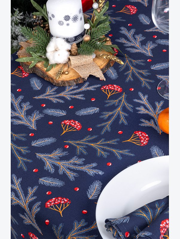 Скатерть из рогожки Happy Fox Home
