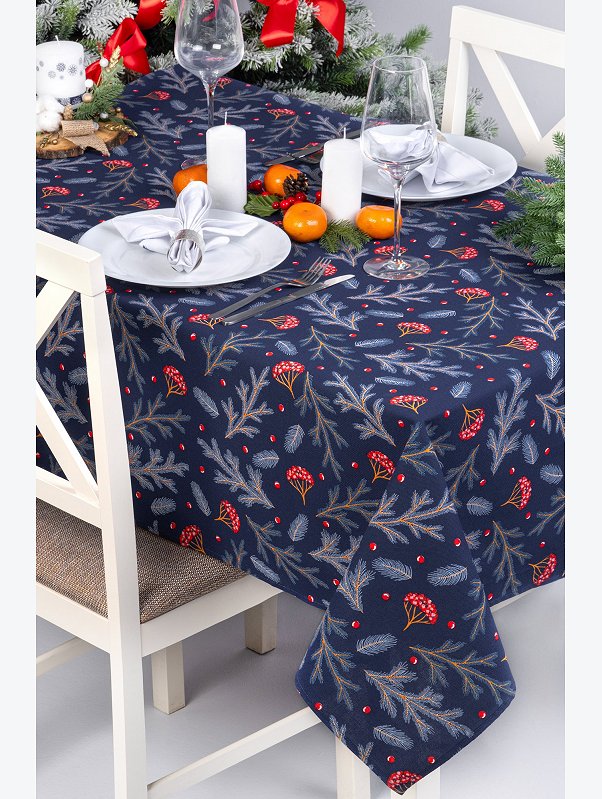 Скатерть из рогожки Happy Fox Home