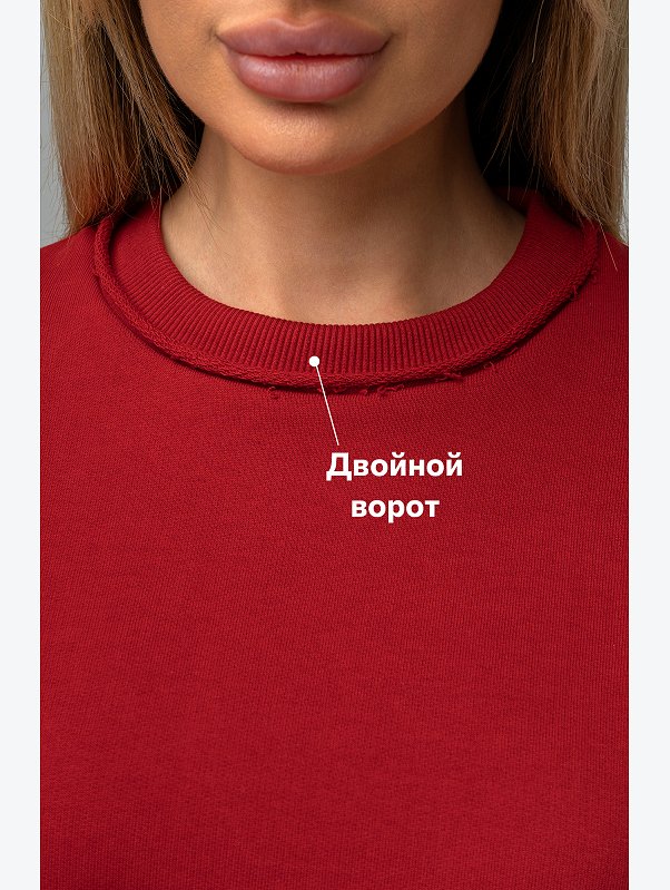 Женская футболка из футера Happyfox
